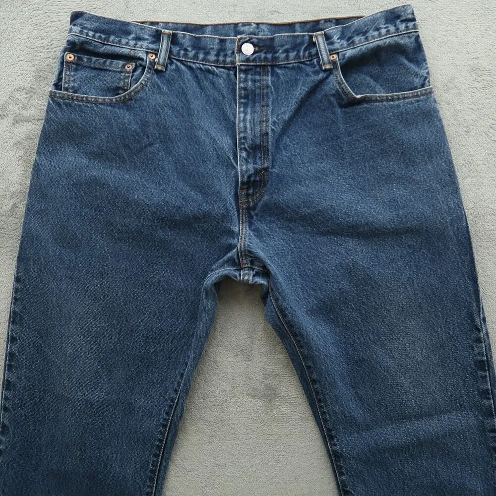 Levi's 517 Jeans Mens 38x32 Blue Regular Bootcut Rigid Denim Pants Medium Wash
